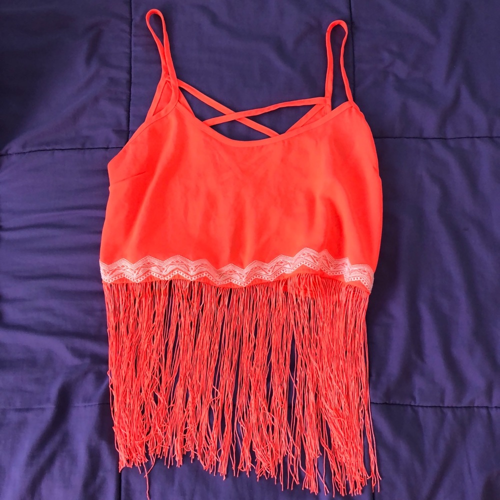 Fun Fringe tank top